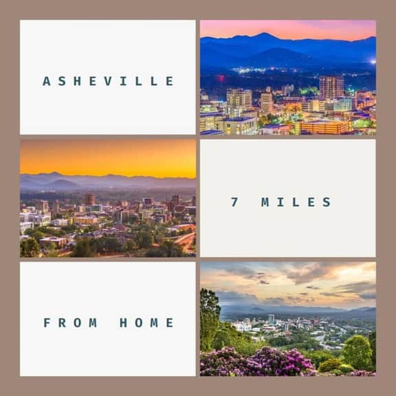 7 Miles to DT AVL, Hot Tub, Mountain View, Fenced - Image 4